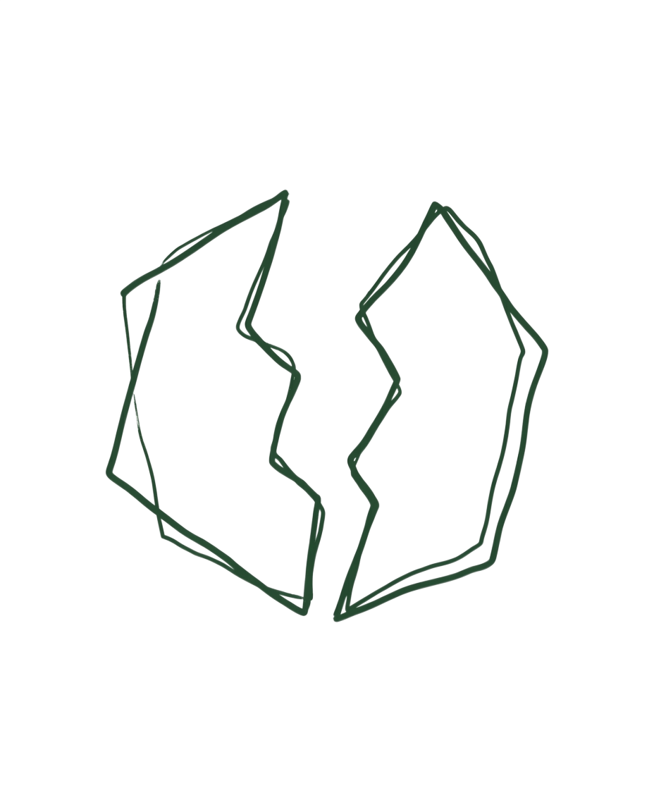 Hand-drawn icon representing cynicism and professional detachment.